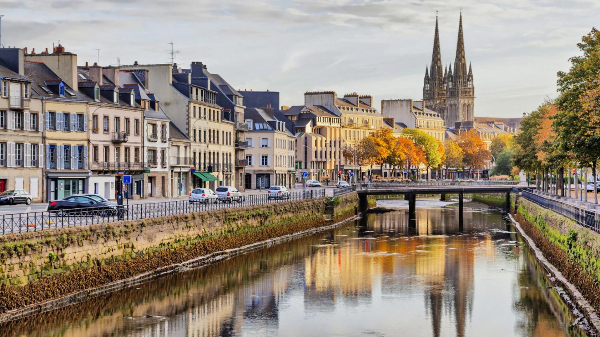 Apartmán Immeuble Les Perdrix Quimper Exteriér fotografie